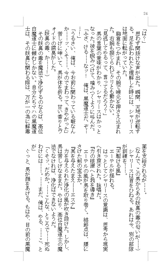 1.黒白の碑 (白魔道士×黒魔道士小説本)