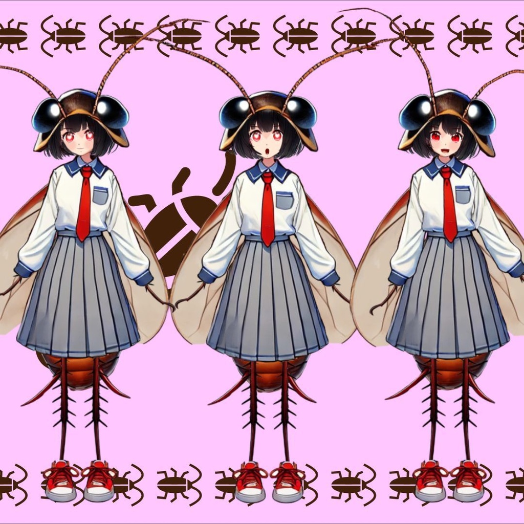 【Live2D汎用モデル】GKBR娘