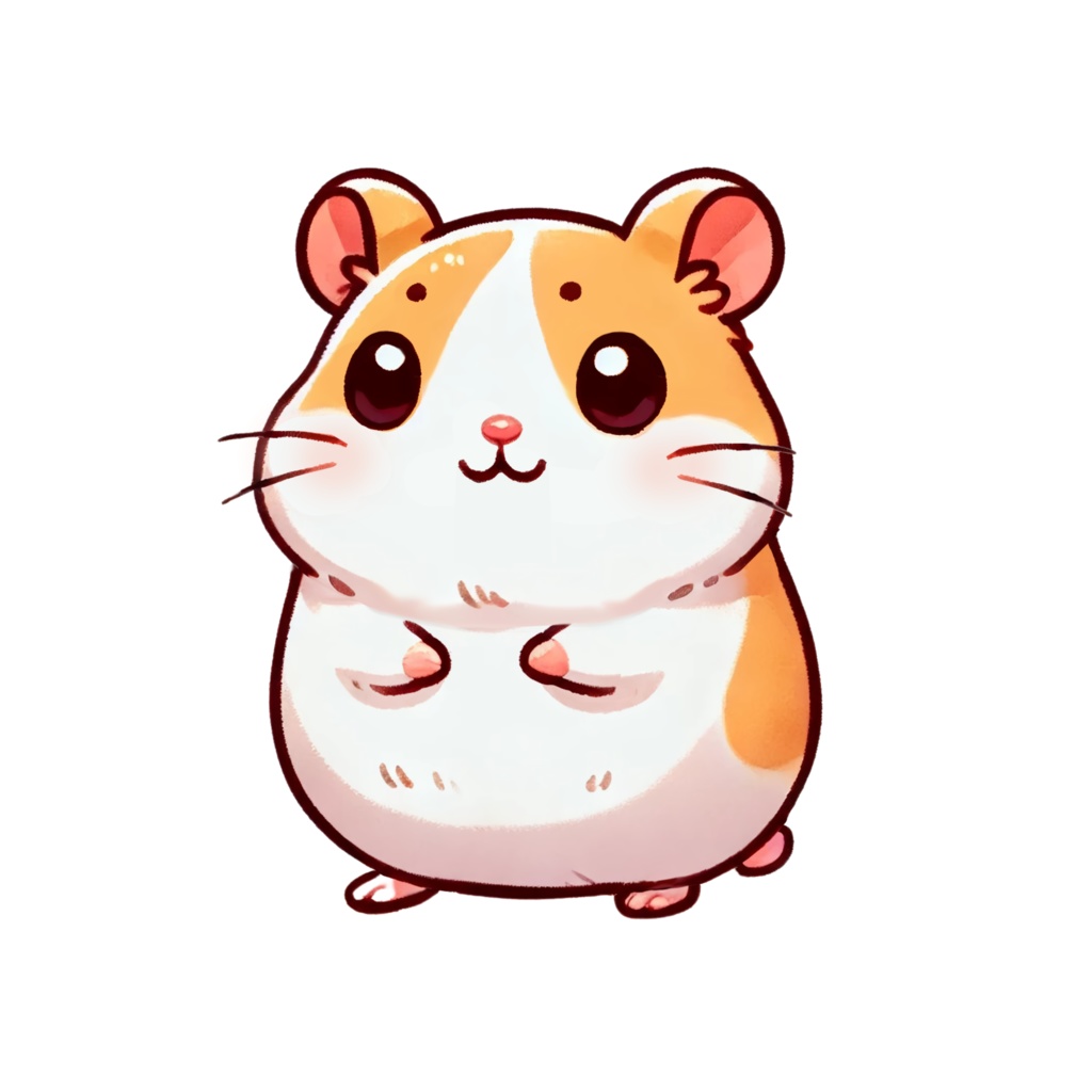 【Live2D汎用モデル】ハムスター