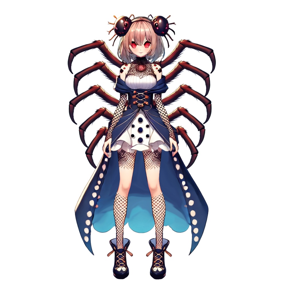 【Live2D汎用モデル】蜘蛛娘