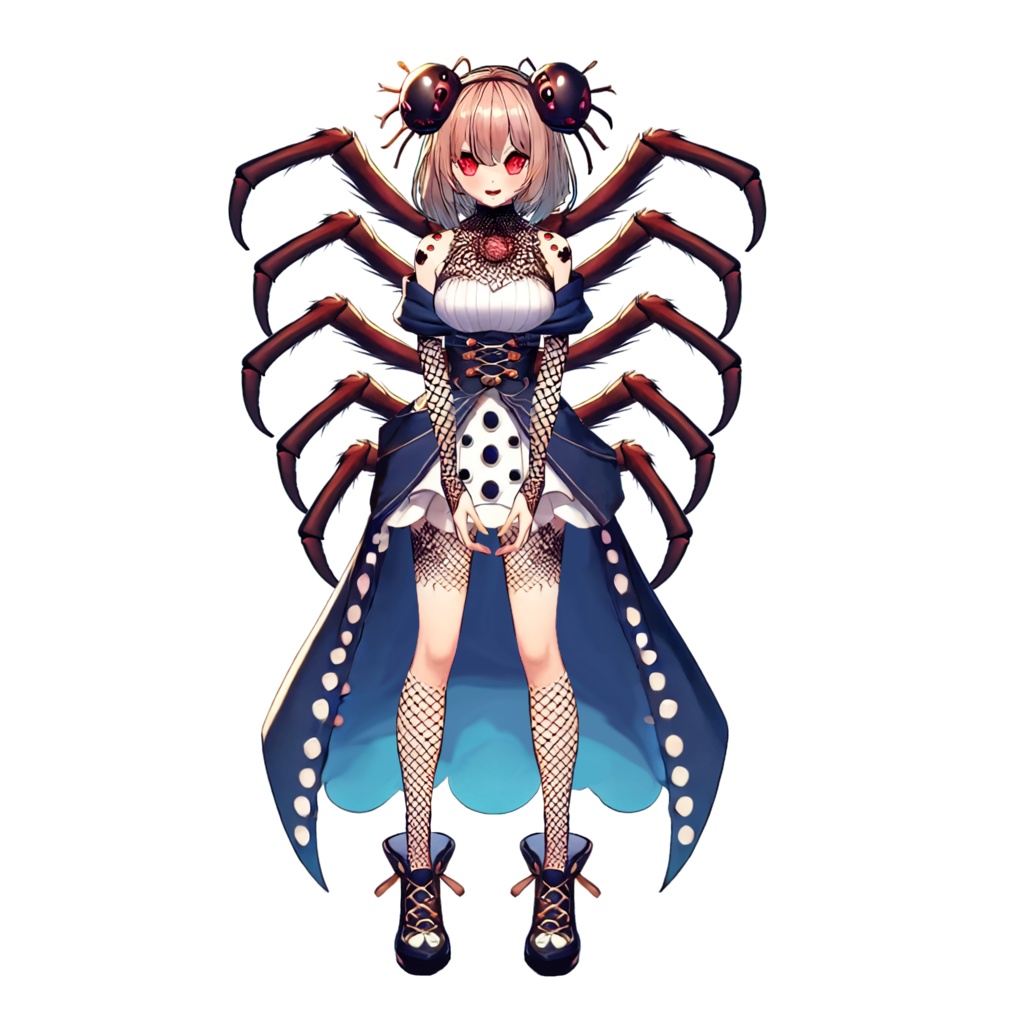 【Live2D汎用モデル】蜘蛛娘