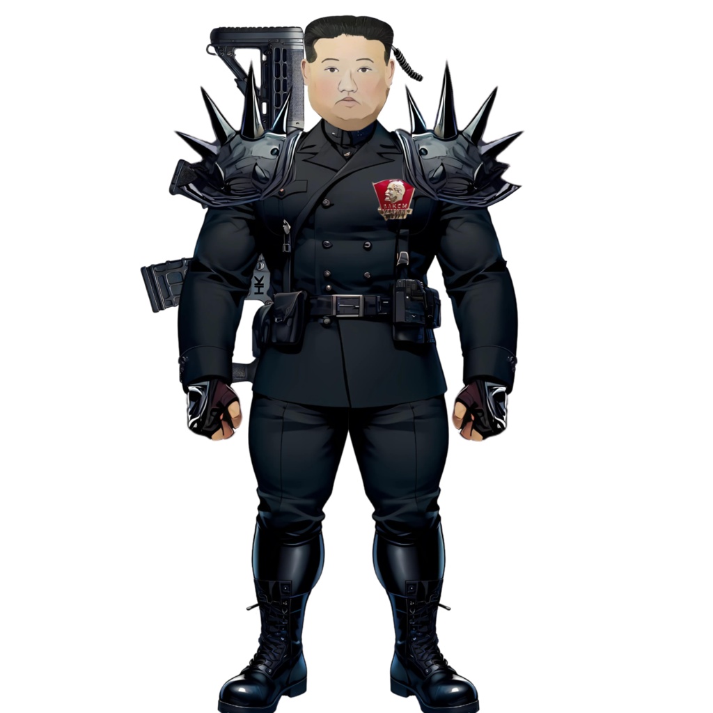 【Live2D汎用モデル】世紀末極東軍事司令官