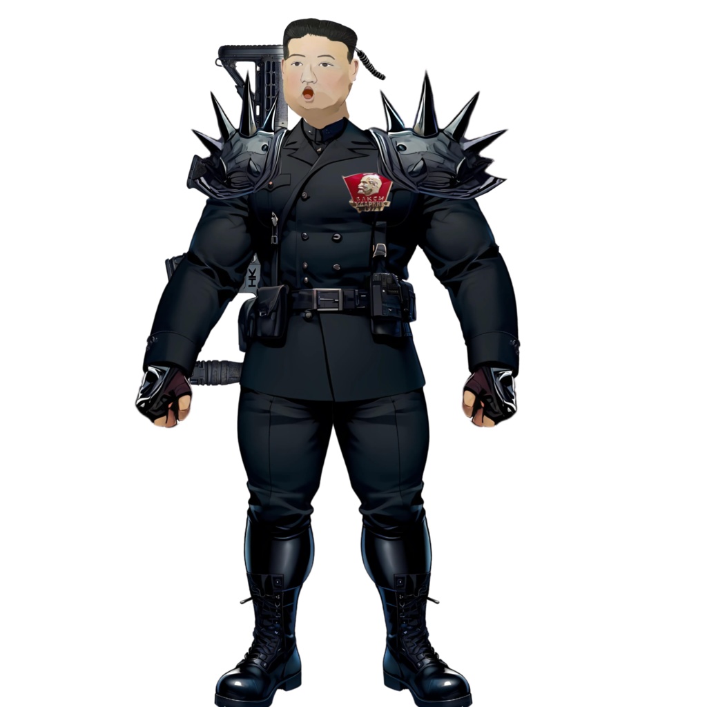 【Live2D汎用モデル】世紀末極東軍事司令官