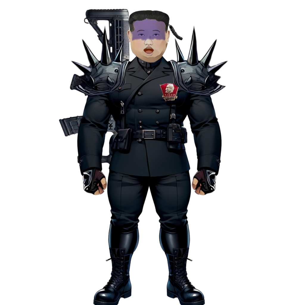 【Live2D汎用モデル】世紀末極東軍事司令官