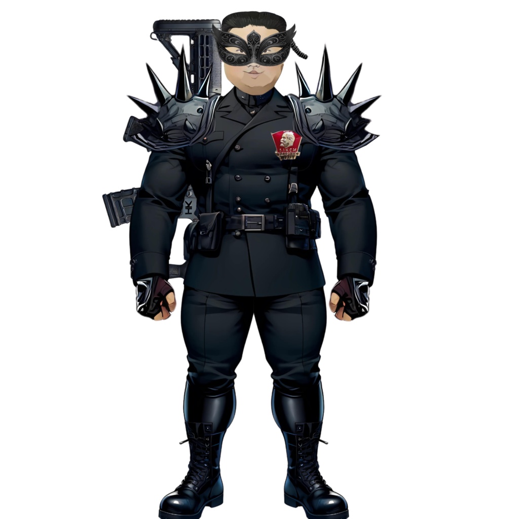 【Live2D汎用モデル】世紀末極東軍事司令官