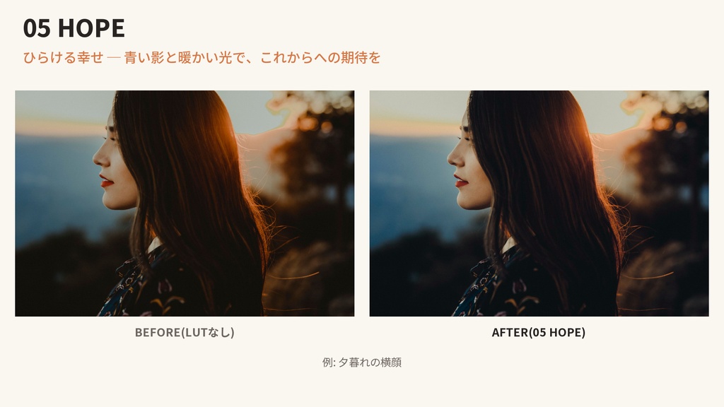 HAPPINESS|“どんな幸せ”から選ぶ Creative LUT 5種|Rec.709・.cube