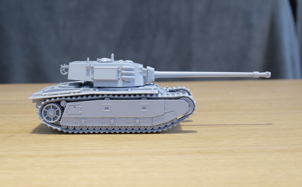1/72 フランス重戦車 ARL44 3Dレジンキット