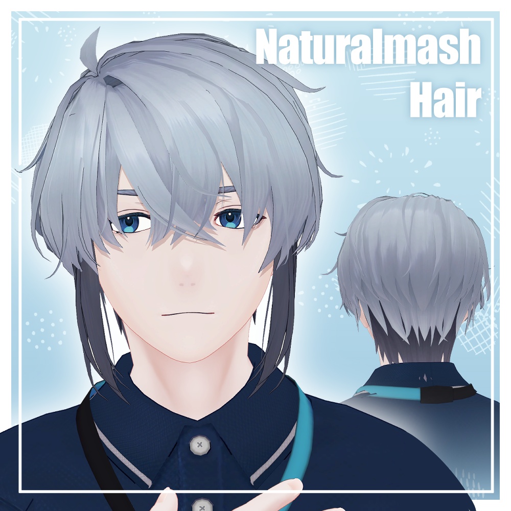 ナチュラルマッシュヘアー【志良以・マヌカ・シフォン・ハオラン対応】#Crowatu_Shop