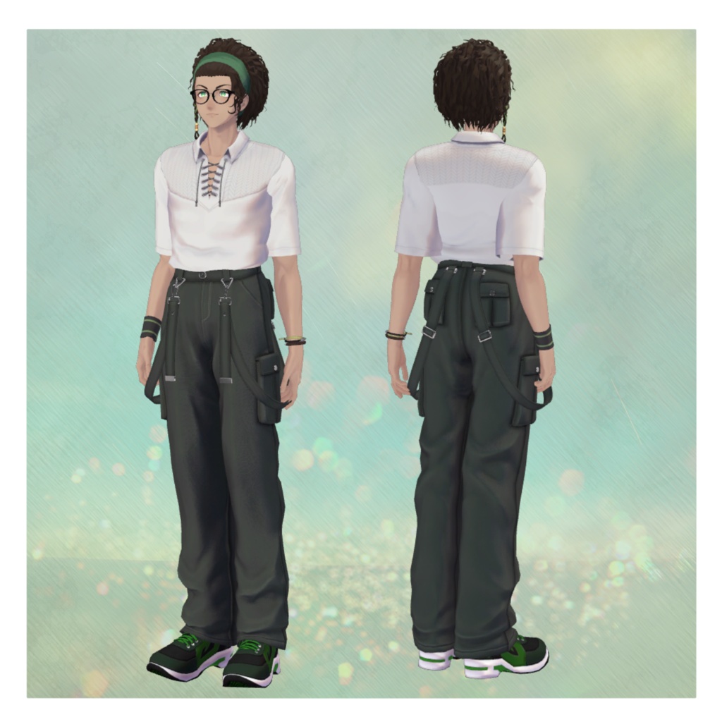 【オリジナル3Dアバター】Garrett-ガレット- #Crowatu_Shop