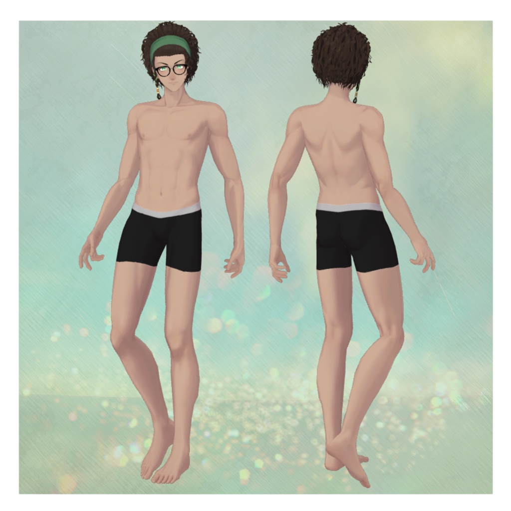 【オリジナル3Dアバター】Garrett-ガレット- #Crowatu_Shop