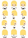 pictSQUARE用アバター 平子3種