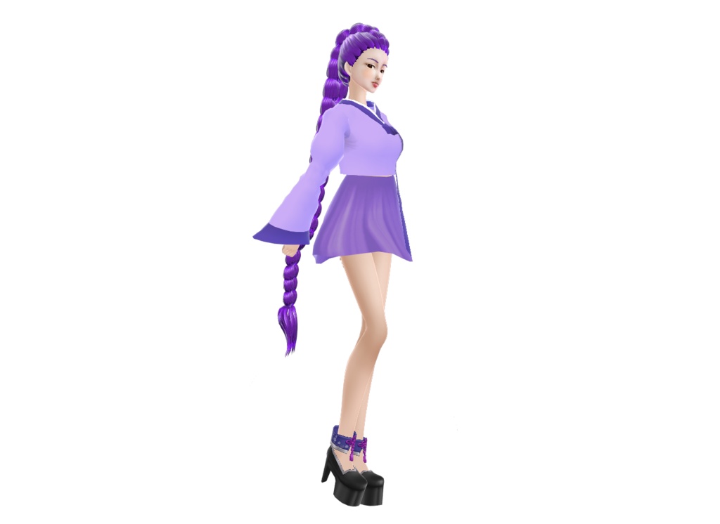 Rumi's braid (kpop demon hunters - huntrix)