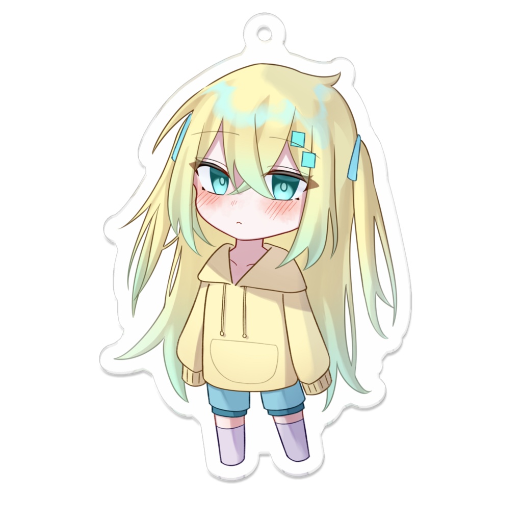 【非公式】ﾜｷｭ卓アクリルキーホルダー ぺん