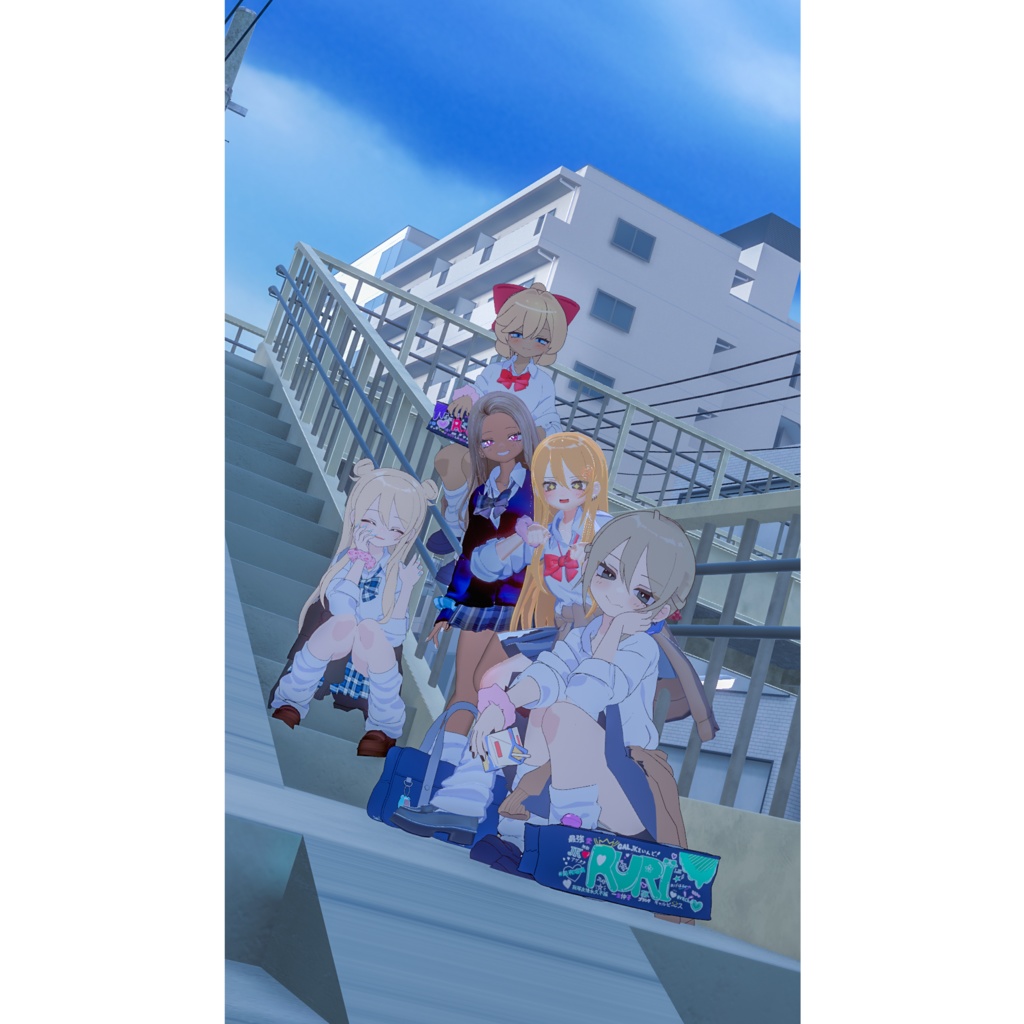 【発売記念セール】【凪夜瑠璃対応】デコスクバテクスチャ 85種