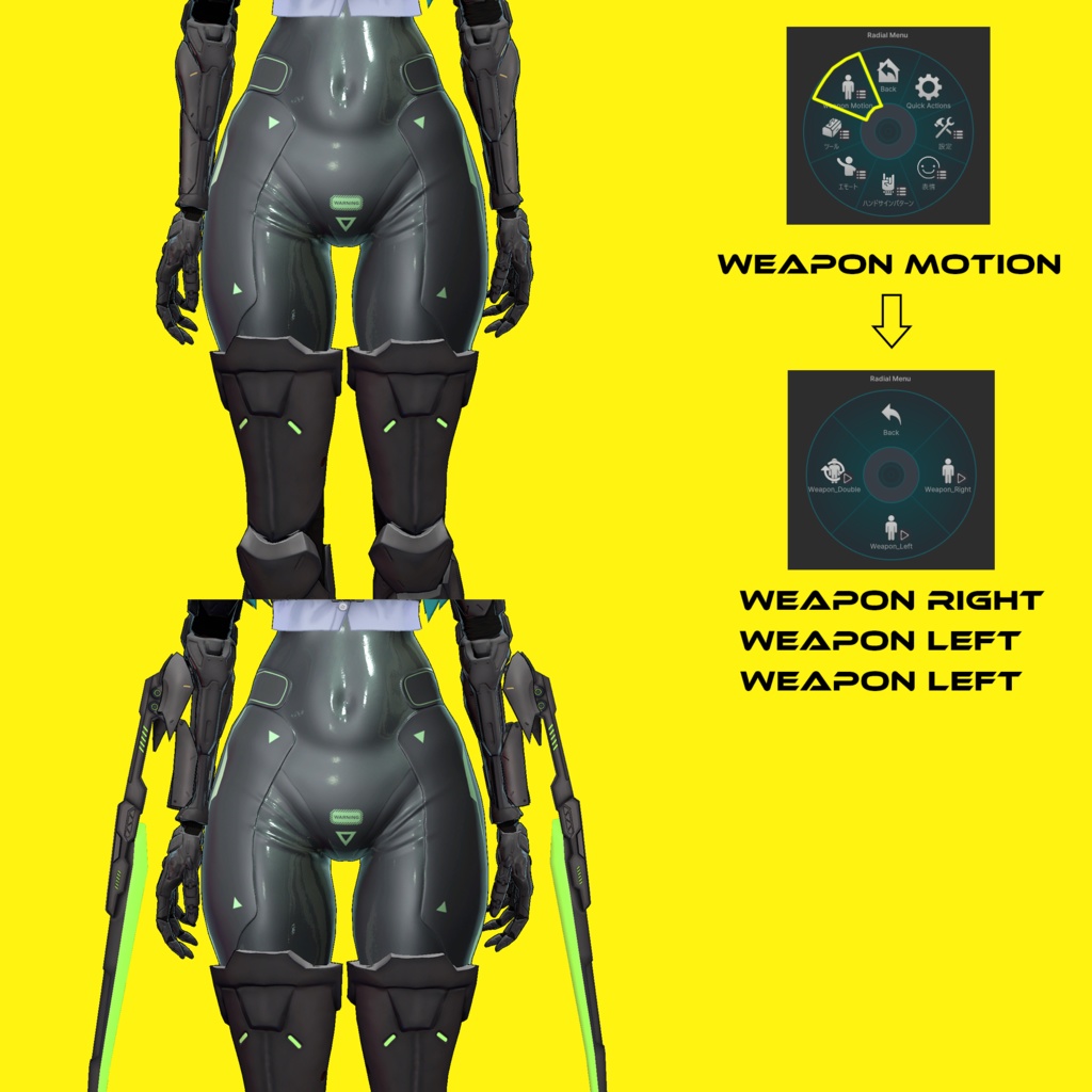 【VRCアバター】Namiko=san blenderファイル付属【オリジナル3Dキャラクター】