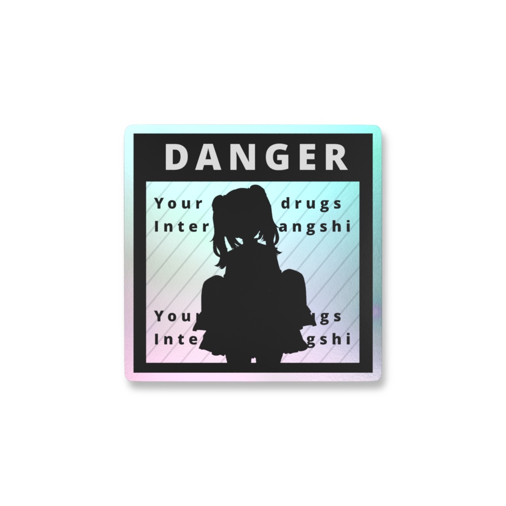 DANGER ステッカー