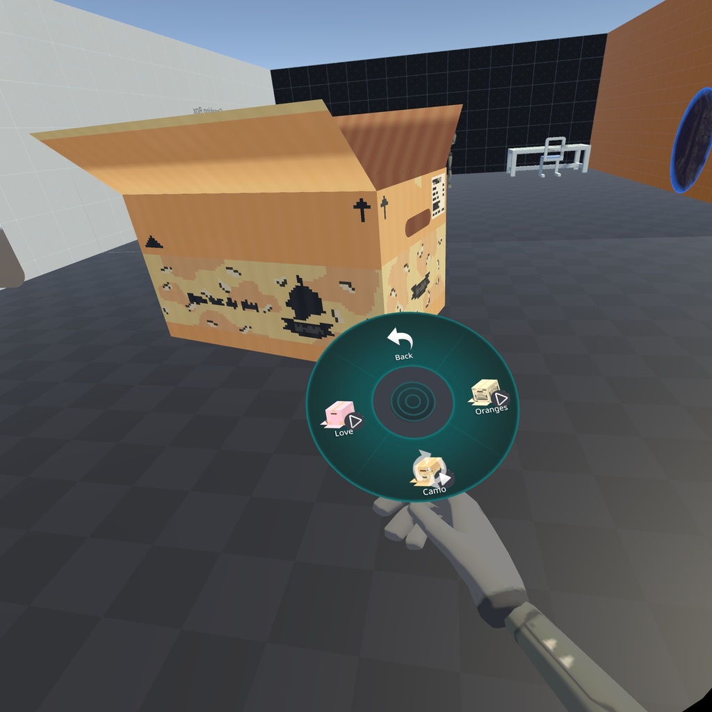 Sneaking Box Solid Avatar Prefab