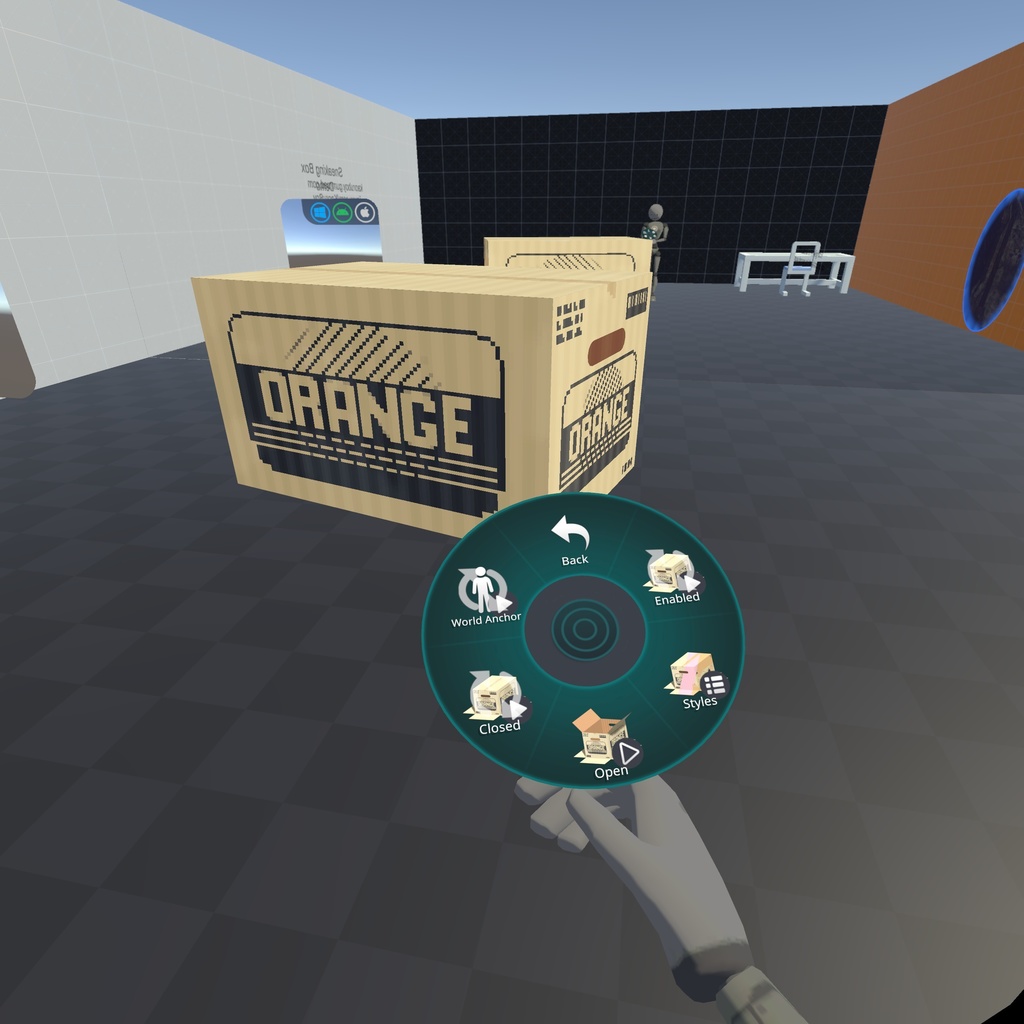 Sneaking Box Solid Avatar Prefab