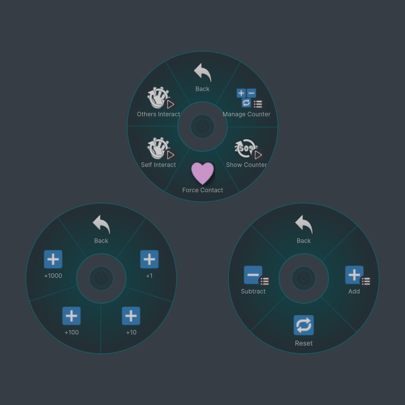 Headpat & Boop Counter Avatar Prefab