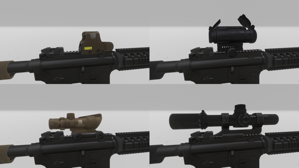 カスタマイズ可能なAR-15ギミック | Customizable AR-15 Gimmick