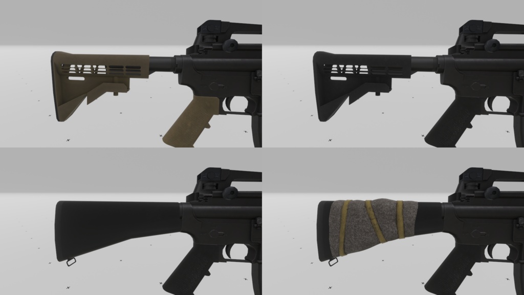 カスタマイズ可能なAR-15ギミック | Customizable AR-15 Gimmick