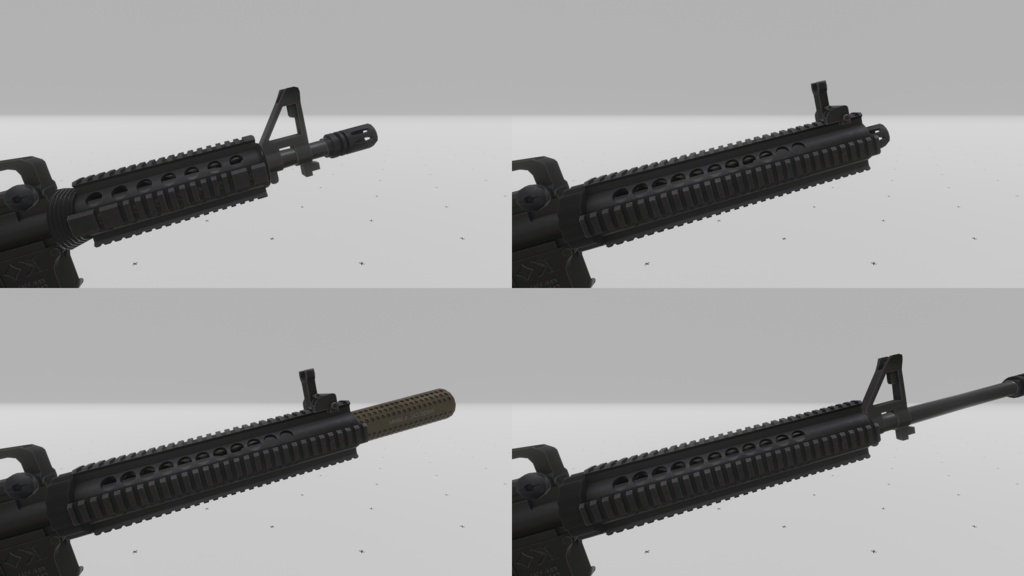 カスタマイズ可能なAR-15ギミック | Customizable AR-15 Gimmick