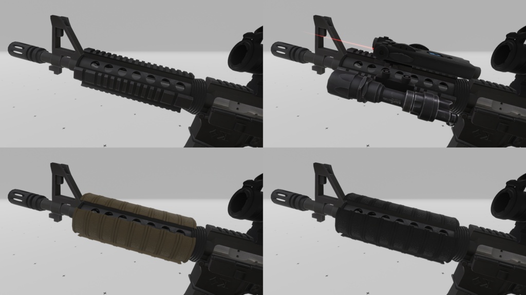 カスタマイズ可能なAR-15ギミック | Customizable AR-15 Gimmick