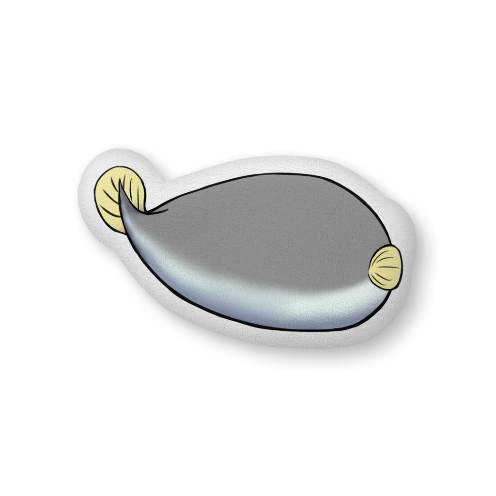 サカバンバスピスのようなウナギ「うな坊」のクッション