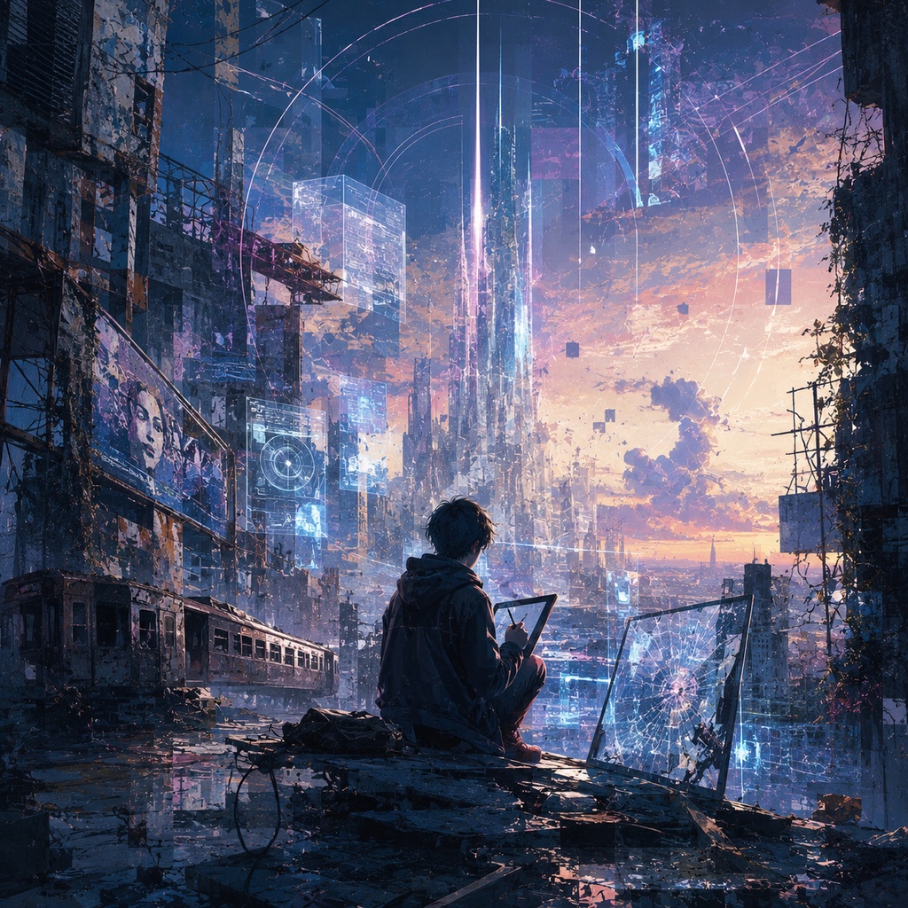 Fictional Syndrome - 未来層のアーキテクト (with Suno AI)
