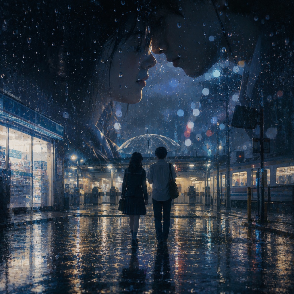 Fictional Syndrome - 雨粒みたいなキス(with Suno AI)