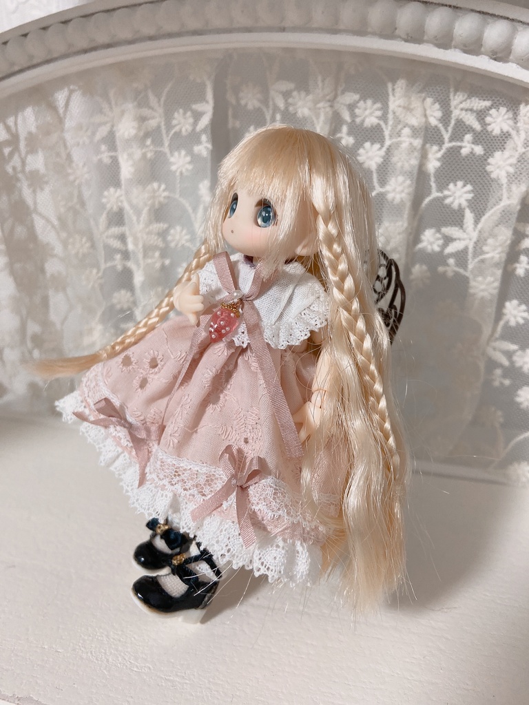 いちごリボンワンピース