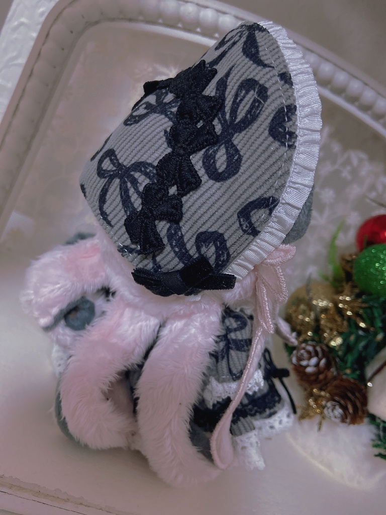 コーデュロイりぼんワンピース