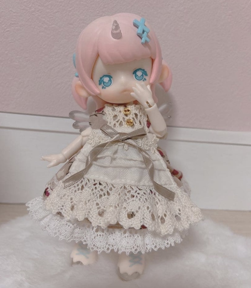 リバティいちごワンピース