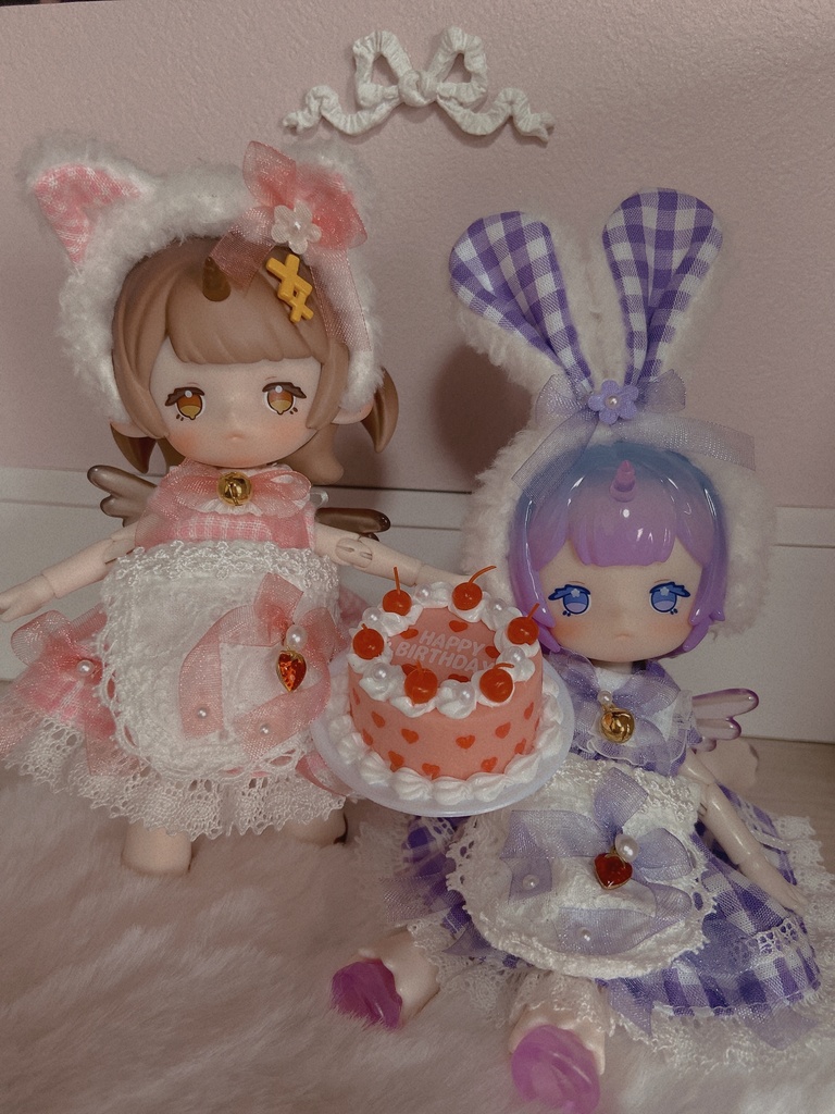 ANTU♡アンティーユ♡ギンガムチェックのうさ耳ウェイトレス