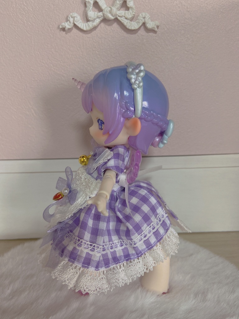 ANTU♡アンティーユ♡ギンガムチェックのうさ耳ウェイトレス