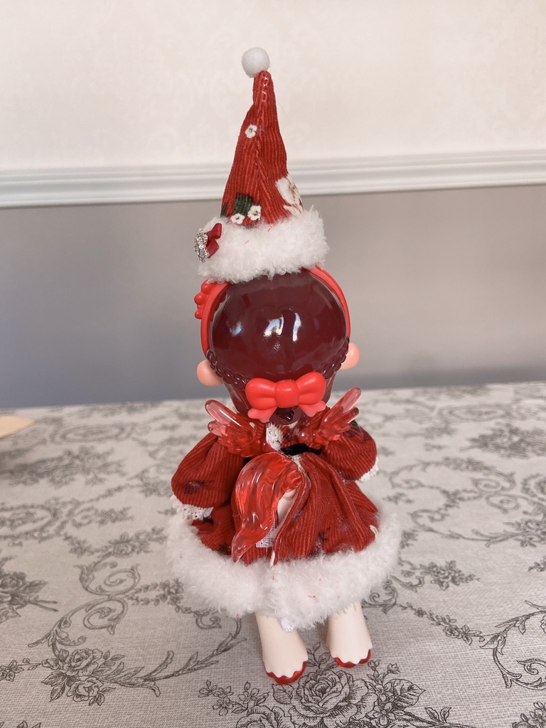 うさぎファーワンピース