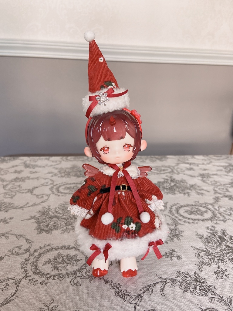 うさぎファーワンピース