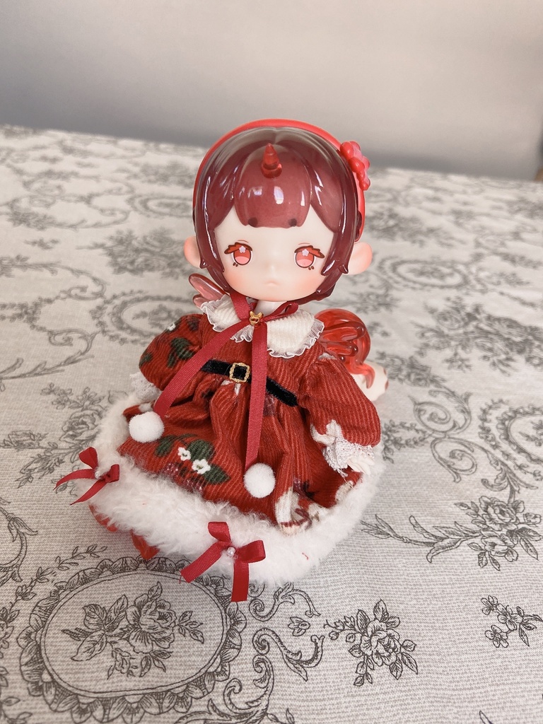 うさぎファーワンピース