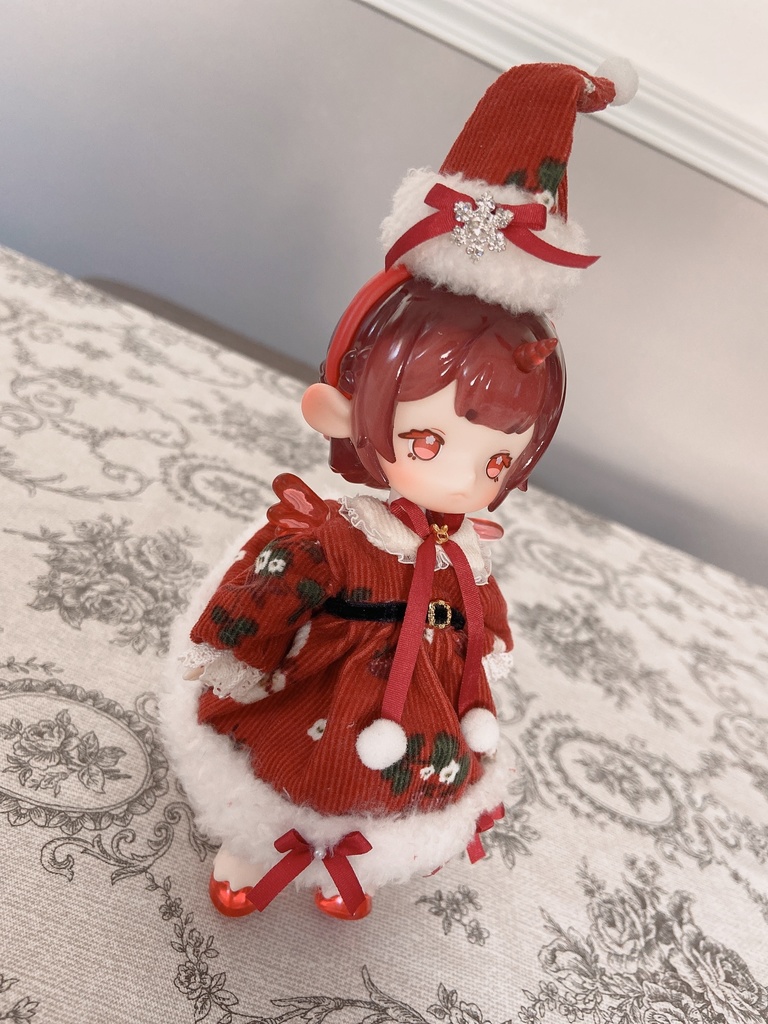 うさぎファーワンピース