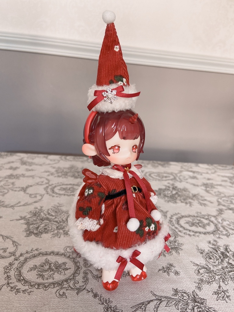 うさぎファーワンピース