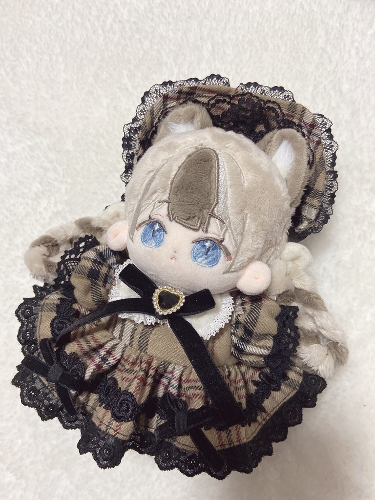 ふわもこブリティッシュワンピース(15ブラック)