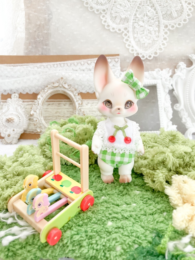 サクランボ ロンパース