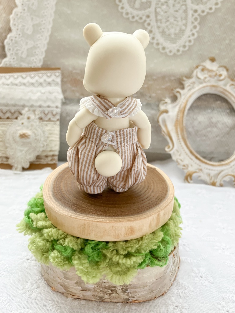 ファントムロンパース ストライプ柄