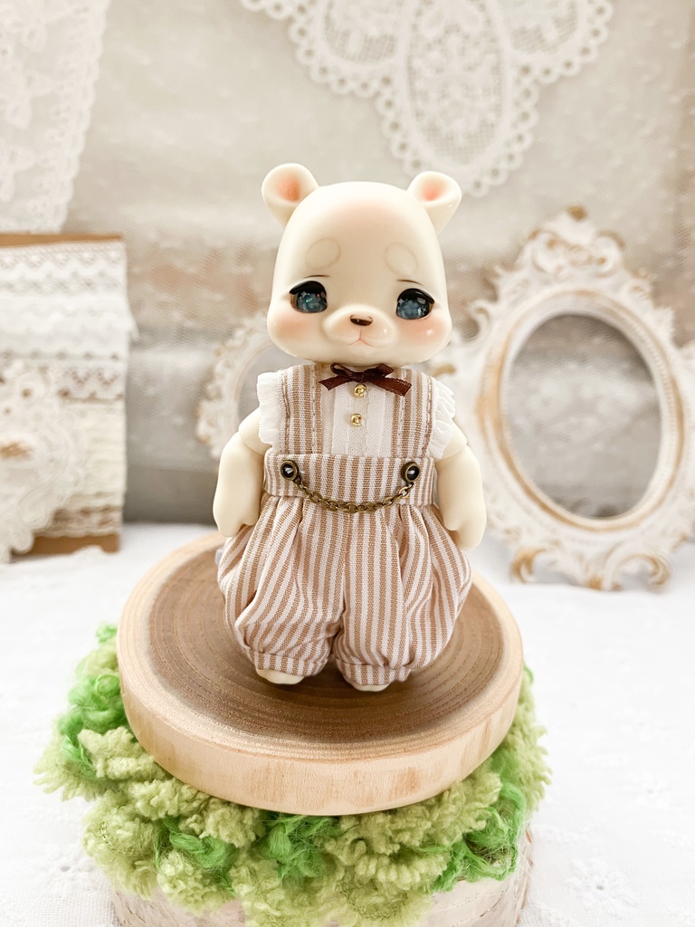 ファントムロンパース ストライプ柄