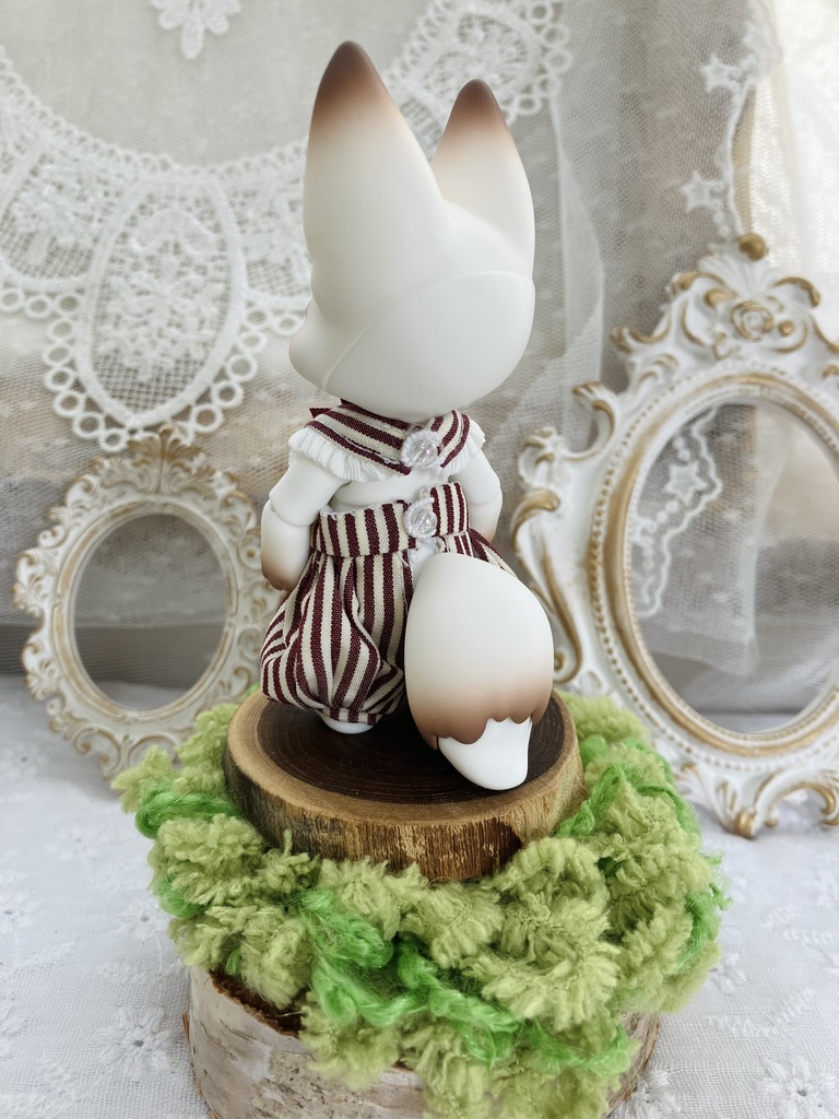 ファントムロンパース ストライプ柄