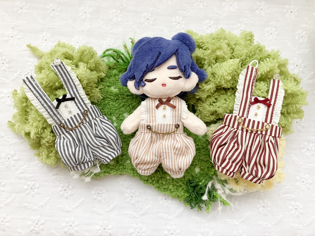 ファントムロンパース ストライプ柄