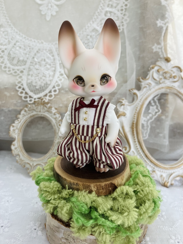 ファントムロンパース ストライプ柄