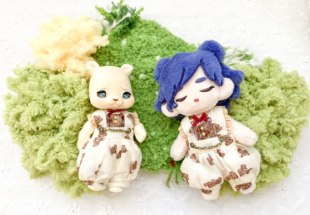 夢みるクマさんロンパース