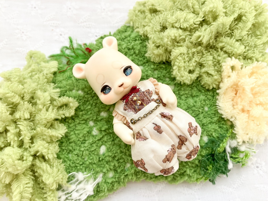 夢みるクマさんロンパース