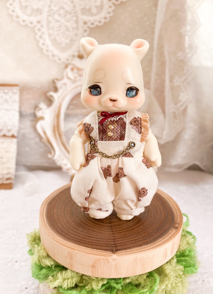 夢みるクマさんロンパース